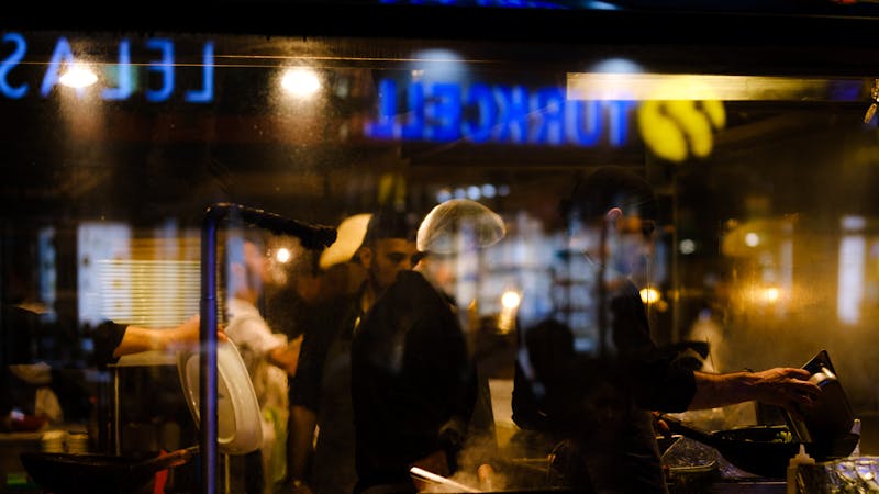 Mod Pizza team members working together in the restaurant